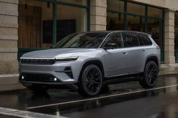 Jeep Cherokee render by Kolesa 0002