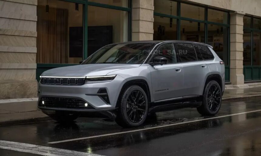 Jeep Cherokee render by Kolesa 0002