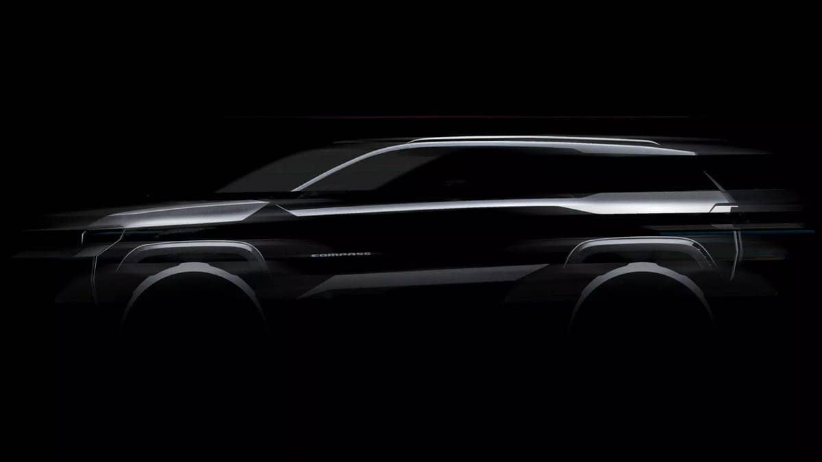 Nuevo Jeep Compass 2026: Ya Tiene Fecha de Lanzamiento 1 Nuevo Jeep Compass 2026 teaser