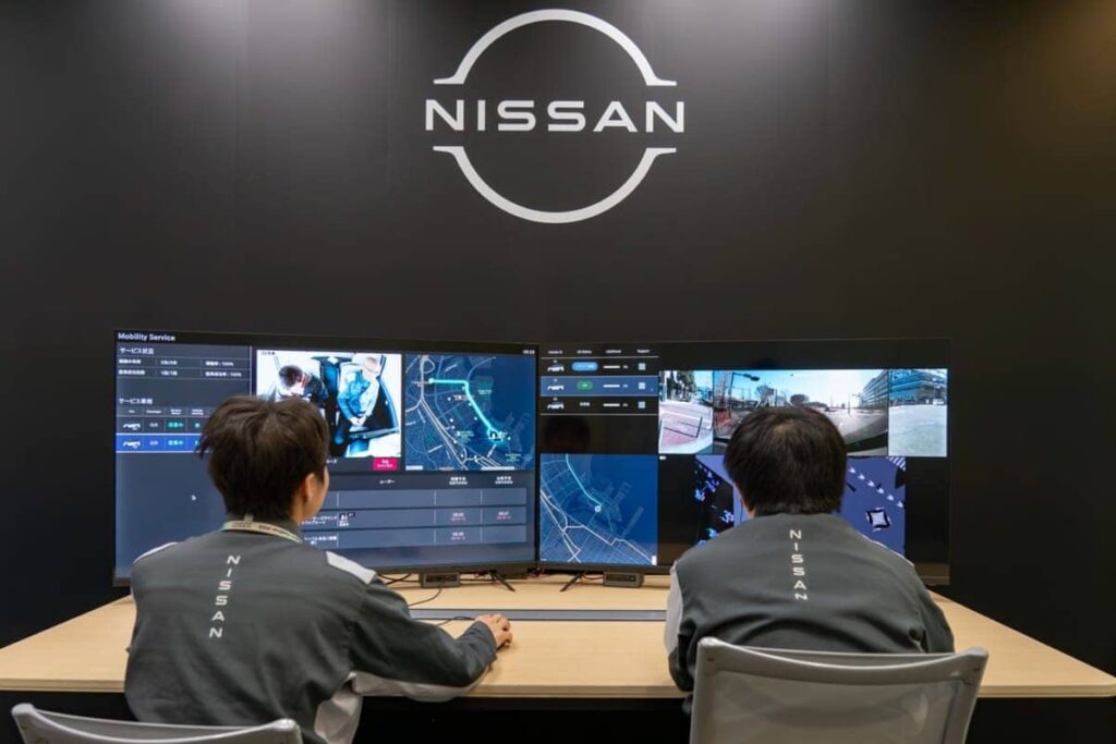 Nissan prueba su nueva tecnología de conducción autónoma en vías públicas 4 Nissan conducción autónoma monitoreo