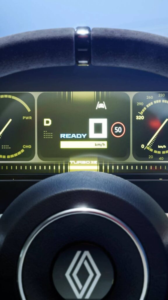 Renault 5 Turbo 3E: El Superdeportivo Eléctrico con 535 Caballos +Video 3 Renault 5 Turbo 3E cluster