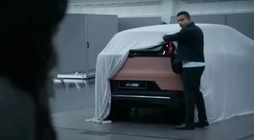 ¡Volvo deja escapar un adelanto del Volvo EX60 eléctrico antes de tiempo! Esto es lo que sabemos 2 Volvo ex60 filtrado
