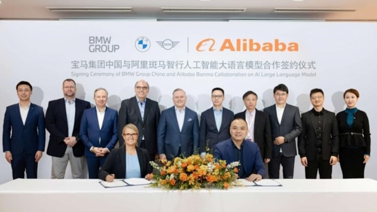 BMW y Alibaba se alían para desarrollar una IA tipo ChatGPT en China 1 bmw alibaba