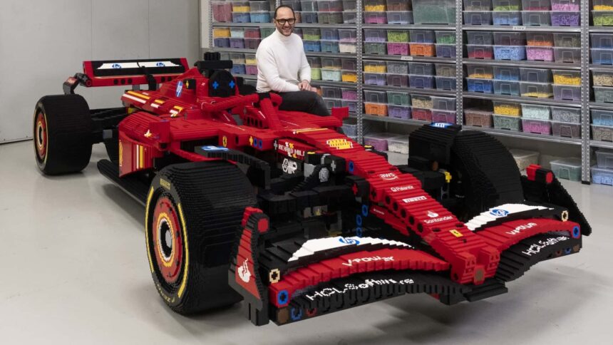 ferrari sf 24 lego. 0002 1