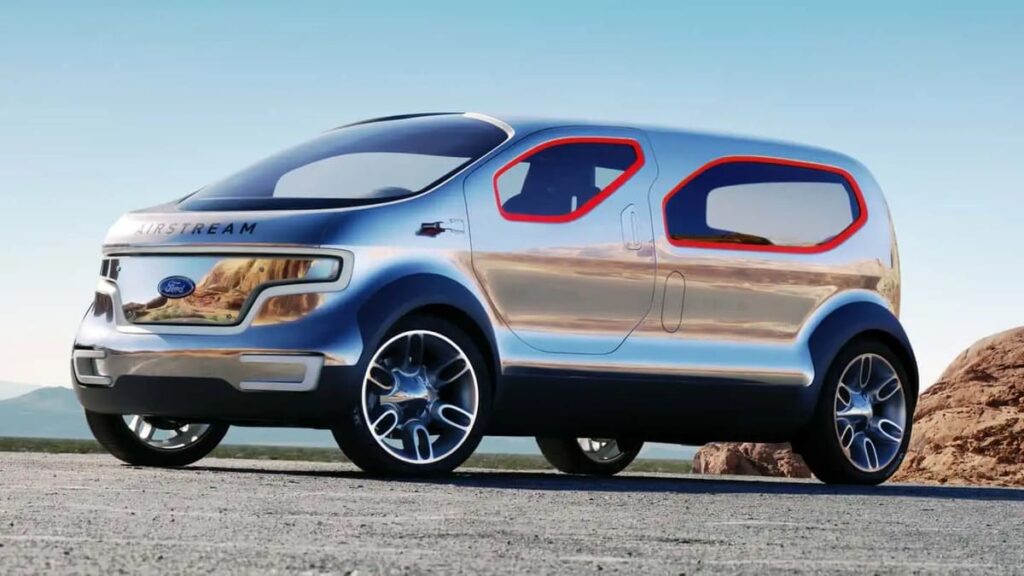 Ford Airstream Concept: El Visionario Que Predijo el Futuro de los Crossovers 5 Ford Airstream Concept vista 3/4