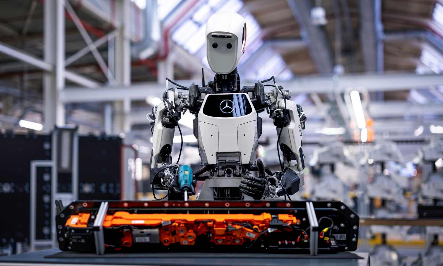 Robots humanoides Mercedes-benz