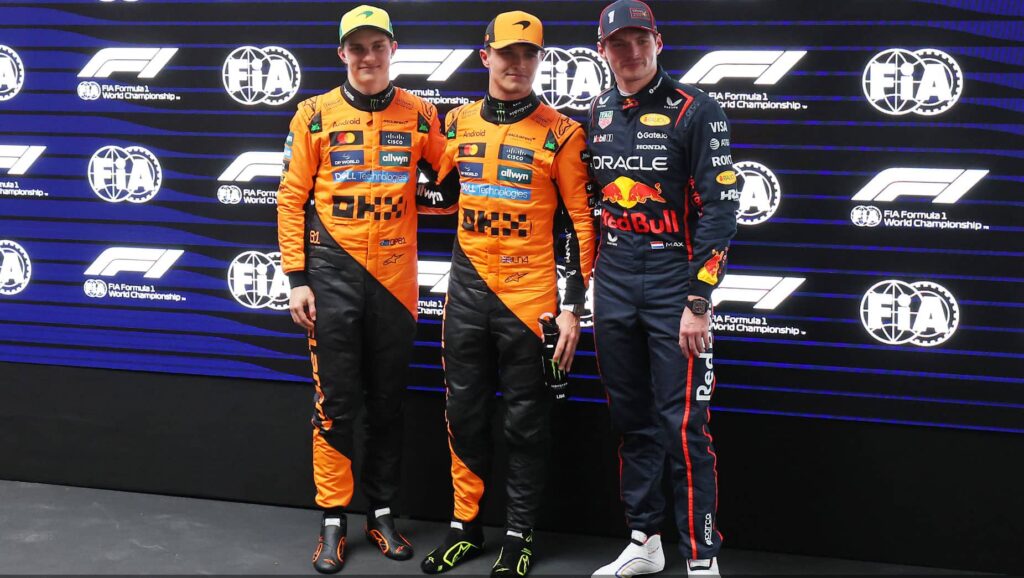 Lando Norris Largará en la Pole para el Gran Premio de Australia 2025 3 podio clasificacion f1