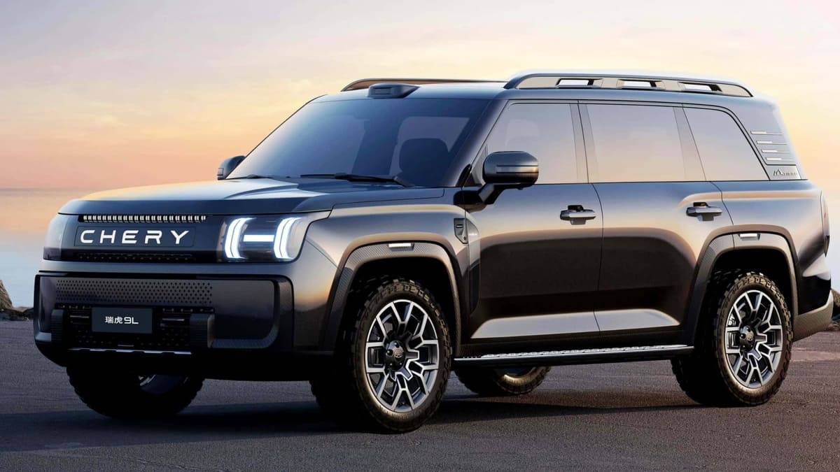 Chery Tiggo 9L: el SUV gigante que busca destronar al Land Cruiser 5 Chery Tiggo 9L