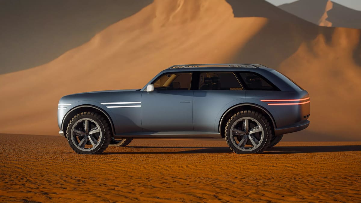 Genesis X Gran Equator Concept: Un SUV con alma retro y diseño del futuro 2 Genesis X Gran Equator Concept 00001
