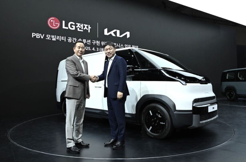 Kia and LG Electronics Partner to Showcase New PBV Concepts for Work and Play