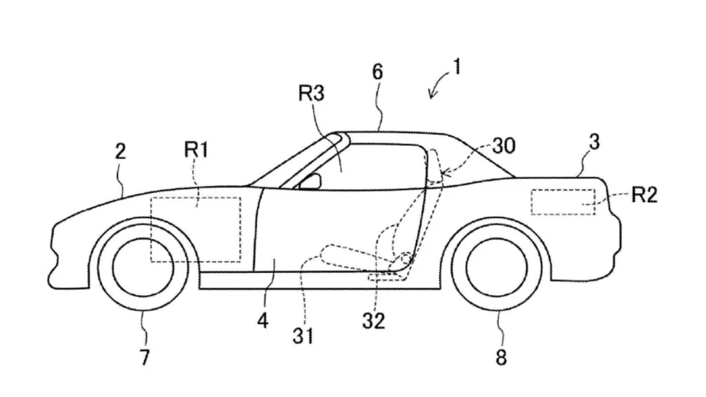 ¿El Miata eléctrico? Mazda revela el secreto mejor guardado para no perder el manejo deportivo 2 Mazda EV Patent 00002