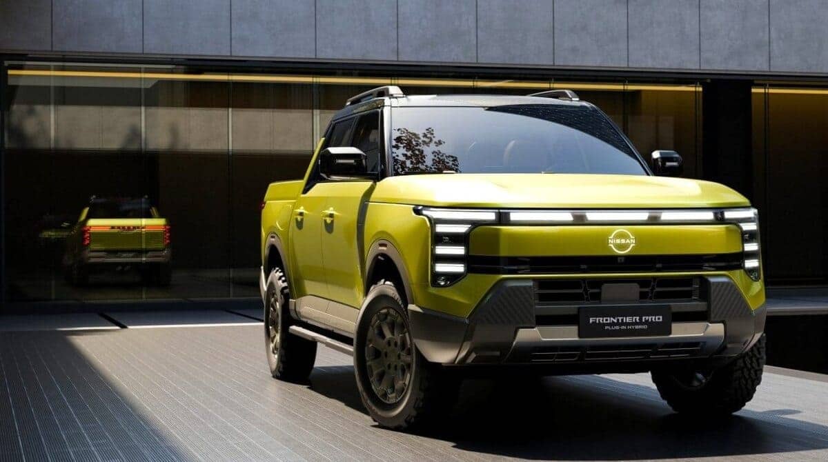 Nissan Frontier Pro híbrida enchufable: La Nueva Pick-up se presento en China 4 Nissan Frontier Pro PHEV