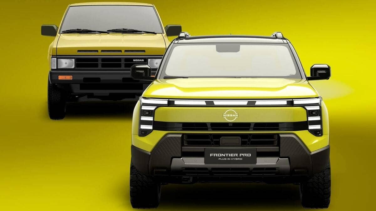 Nissan Frontier Pro híbrida enchufable: La Nueva Pick-up se presento en China 3 Nissan Frontier Pro híbrida enchufable frente