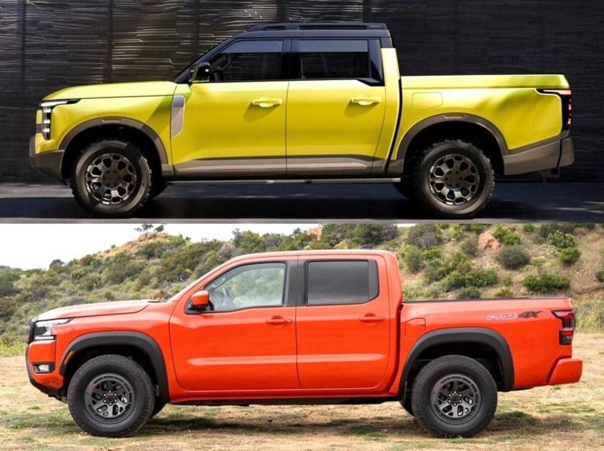 Nissan Frontier Pro híbrida enchufable: La Nueva Pick-up se presento en China 7 Nissan Frontier Pro híbrida enchufable comparada con la frontier