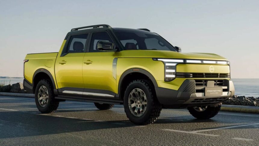 Nissan Frontier Pro híbrida enchufable