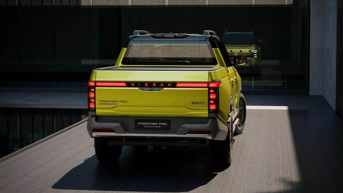 Nissan Frontier Pro híbrida enchufable: La Nueva Pick-up se presento en China 5 Nueva Nissan Frontier Pro híbrida enchufable