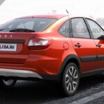 Nuevo Lada Granta Cross liftback render by Kolesa