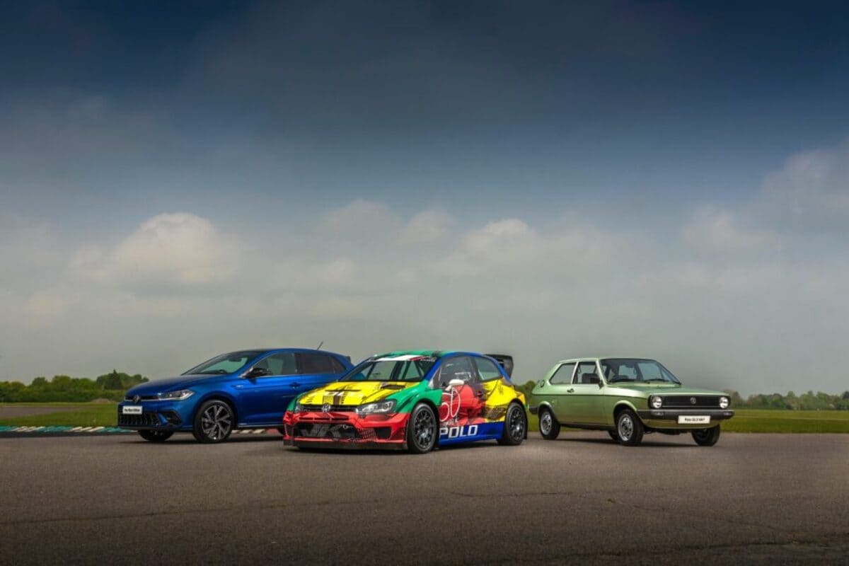 VW celebra los 50 años del Polo con una pintura especial que desata la nostalgia 2 Polo 50 anos pintura Harlequin 00005