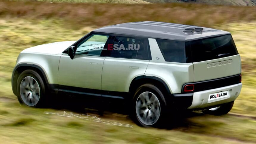 Land Rover Defender Sport EV render