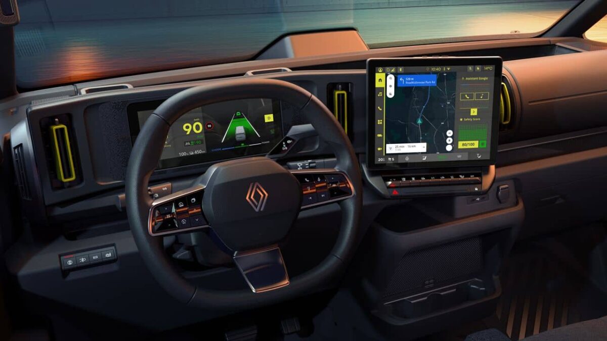 Renault Trafic E-Tech: la Van eléctrica que Compite con la Ford Transit 5 Renault Trafic E-Tech interior