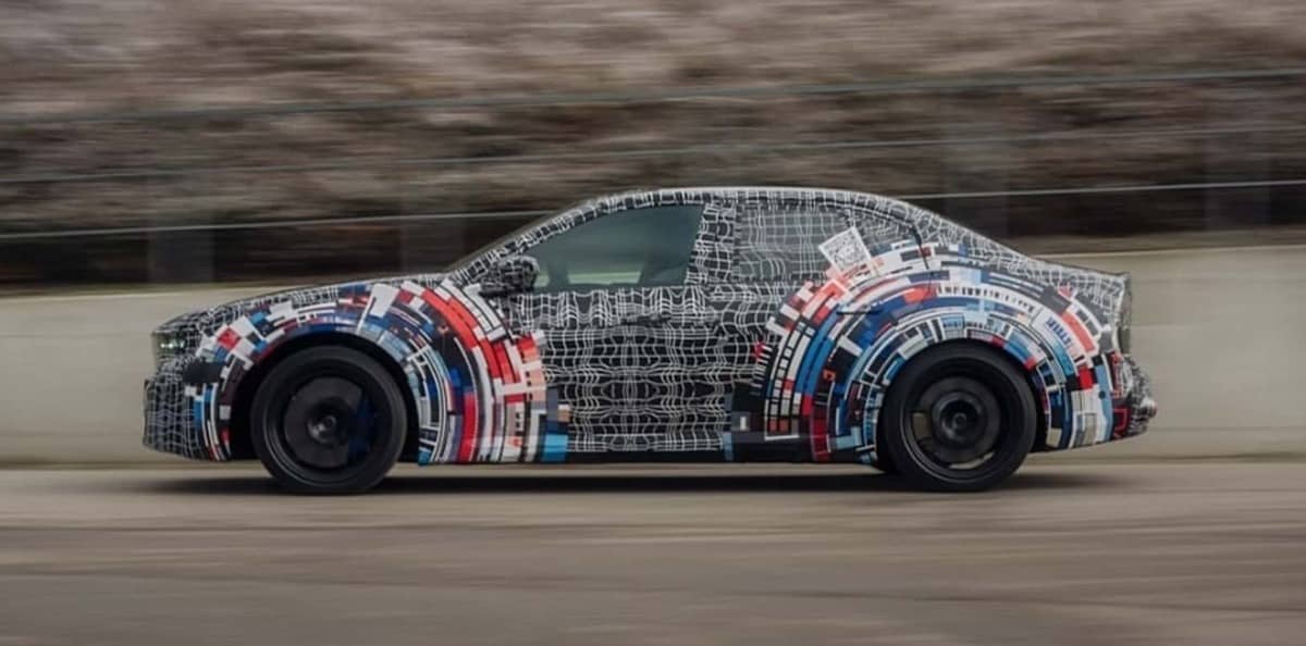 El Próximo BMW M3 Combinará Potencia Eléctrica y el Motor de 6 Cilindros 1 BMW M3 electrico fotos espia 0002