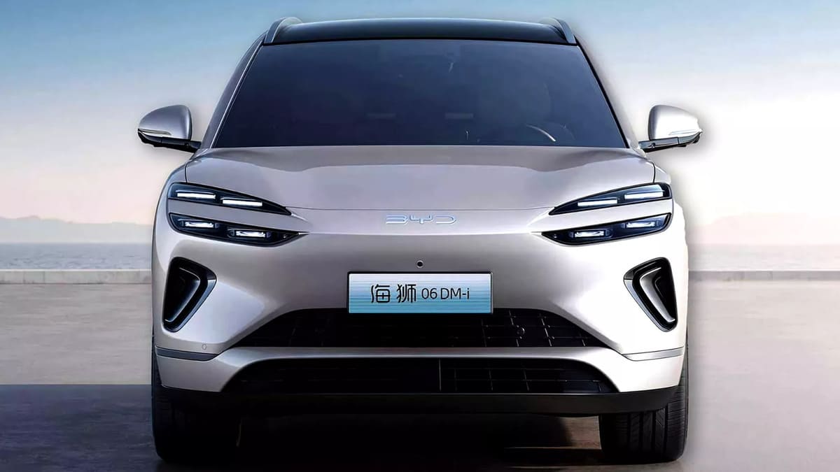 BYD Sea Lion 06: Se parece tanto al Genesis GV60 que te hará mirar dos veces 6 BYD Sea Lion 06 frente