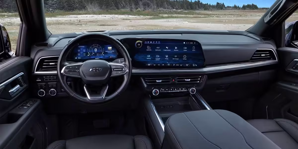 Chevrolet Tahoe 2025 llega a Colombia: La SUV que domina todos los terrenos sin perder el lujo 3 Chevrolet Tahoe 2025 interior