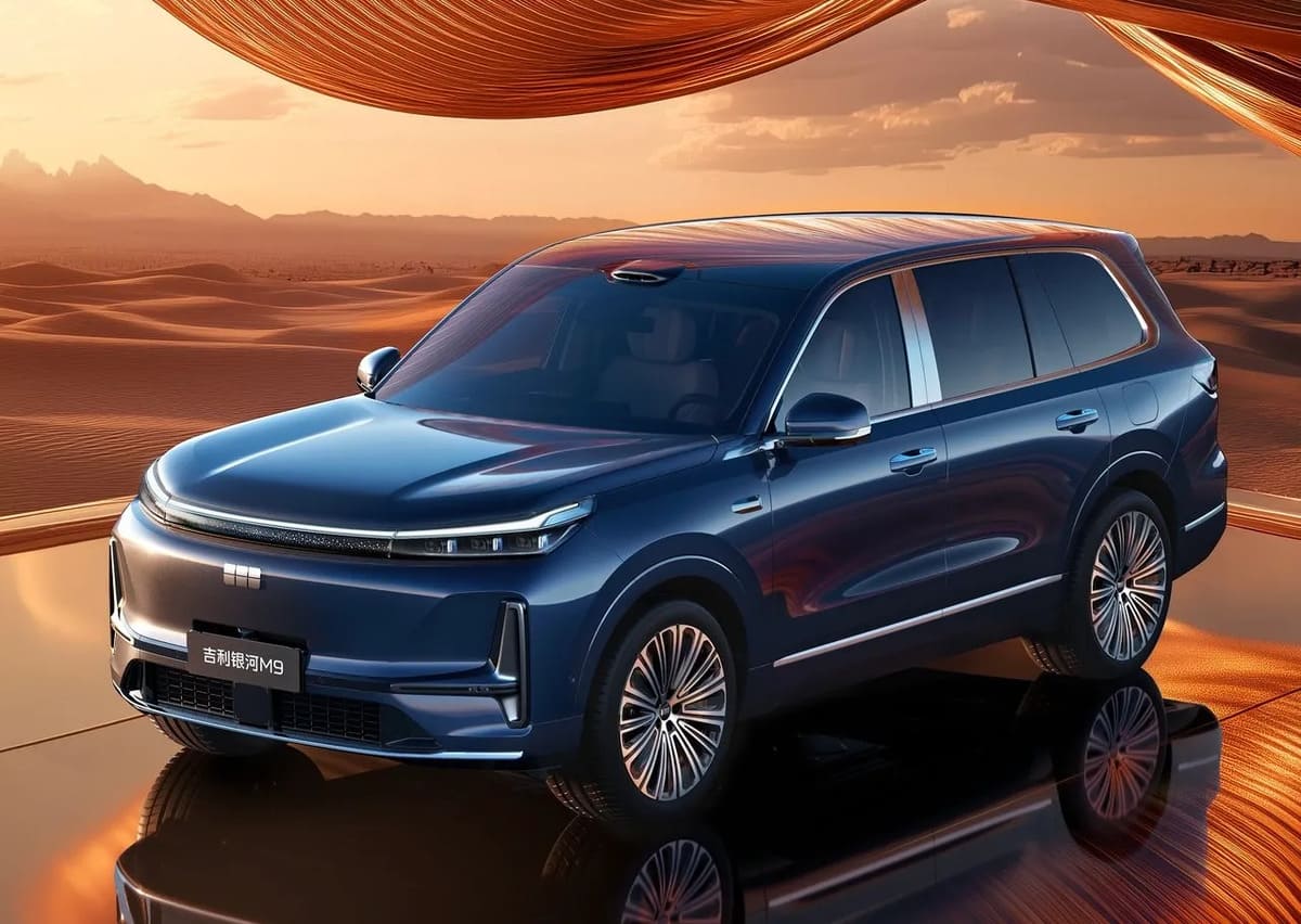 Geely Galaxy M9: El nuevo SUV insignia de seis plazas que redefine el lujo familiar 5 Geely Galaxy M9 frente