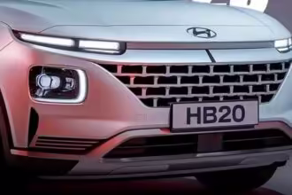 Hyundai HB20 2026 facia