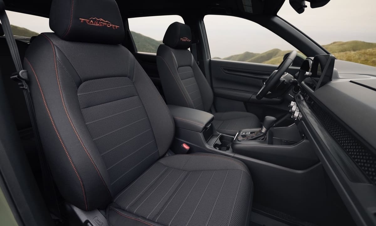 Honda CR-V Hybrid TrailSport 2026: El SUV híbrido que se atreve a ensuciarse las ruedas 6 Honda CR-V Hybrid TrailSport 2026 interior
