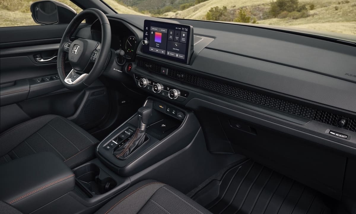Honda CR-V Hybrid TrailSport 2026: El SUV híbrido que se atreve a ensuciarse las ruedas 4 Honda CR-V Hybrid TrailSport 2026 tablero