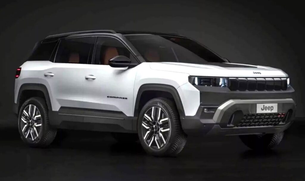 Jeep Compass 2026: así se ve el nuevo SUV 2 Jeep Compass 2026 blanco frente
