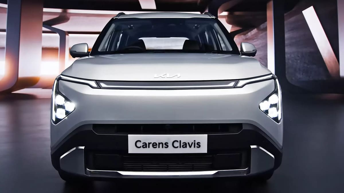 Kia Carens Clavis: Parece un Crossover Eléctrico ¡Pero No lo Es! 5 Kia Carens Clavis frente