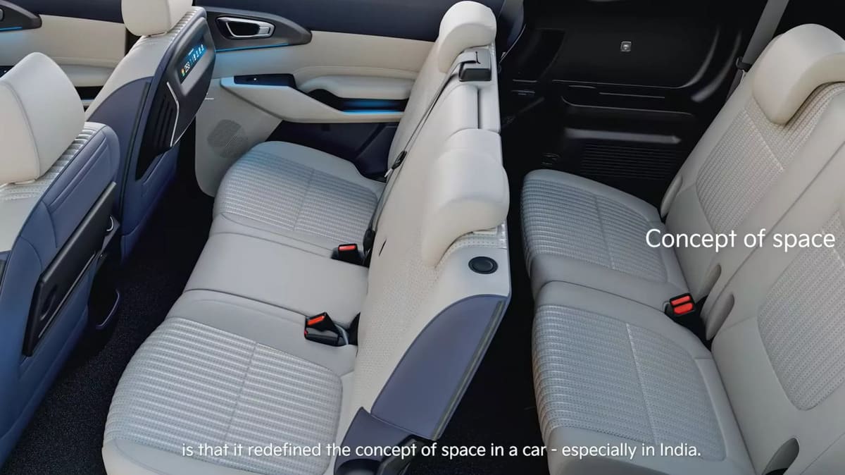 Kia Carens Clavis: Parece un Crossover Eléctrico ¡Pero No lo Es! 7 Kia Carens Clavis 3 filas de asientos