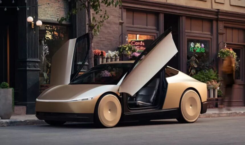 tesla Cybercabs
