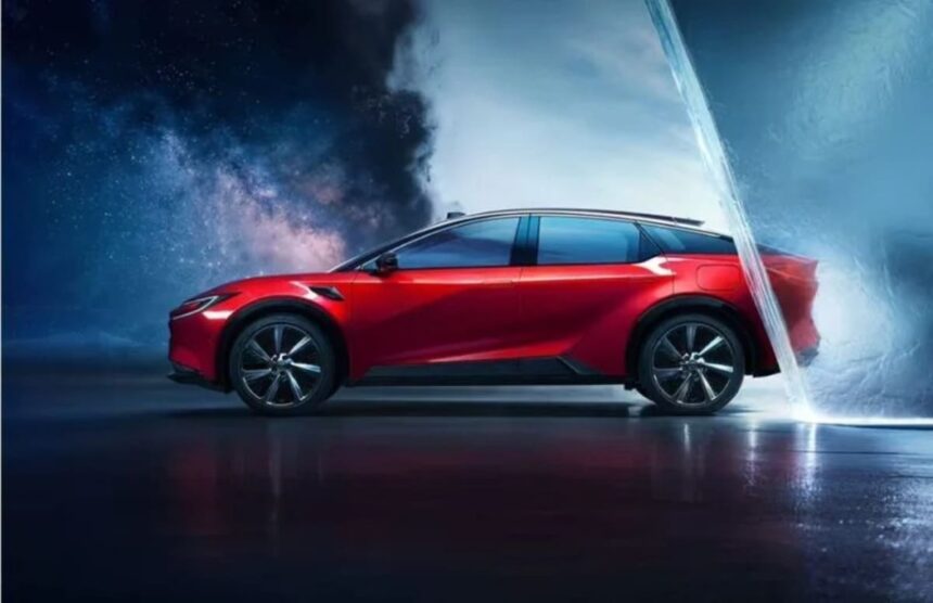 Toyota bZ5 con baterias blade byd 0003