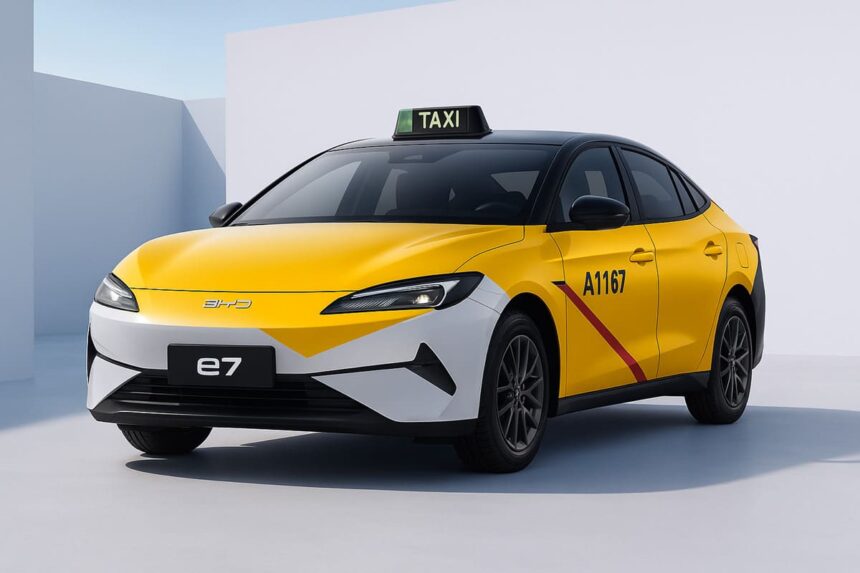 byd e7 Taxi