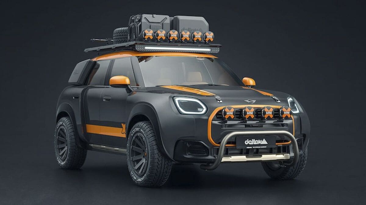 MINI Countryman Delta4x4: el SUV que reta al Range Rover 6 MINI Countryman Delta4x4 frente