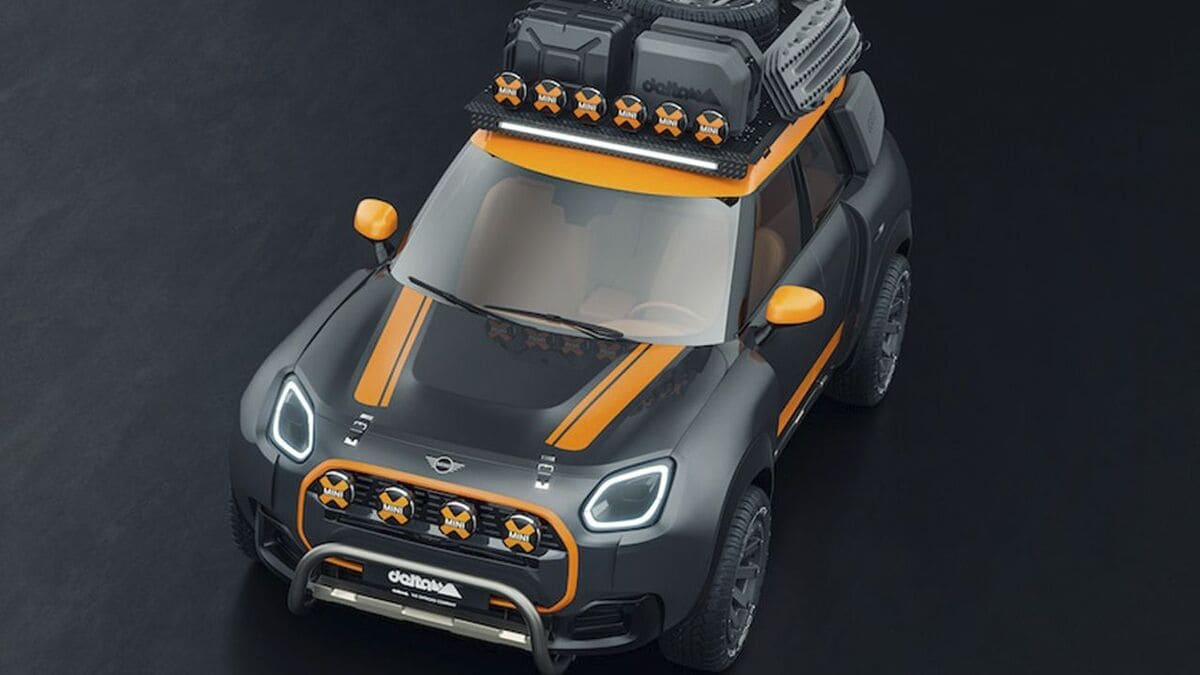 MINI Countryman Delta4x4: el SUV que reta al Range Rover 3 MINI Countryman Delta4x4 desde arriba