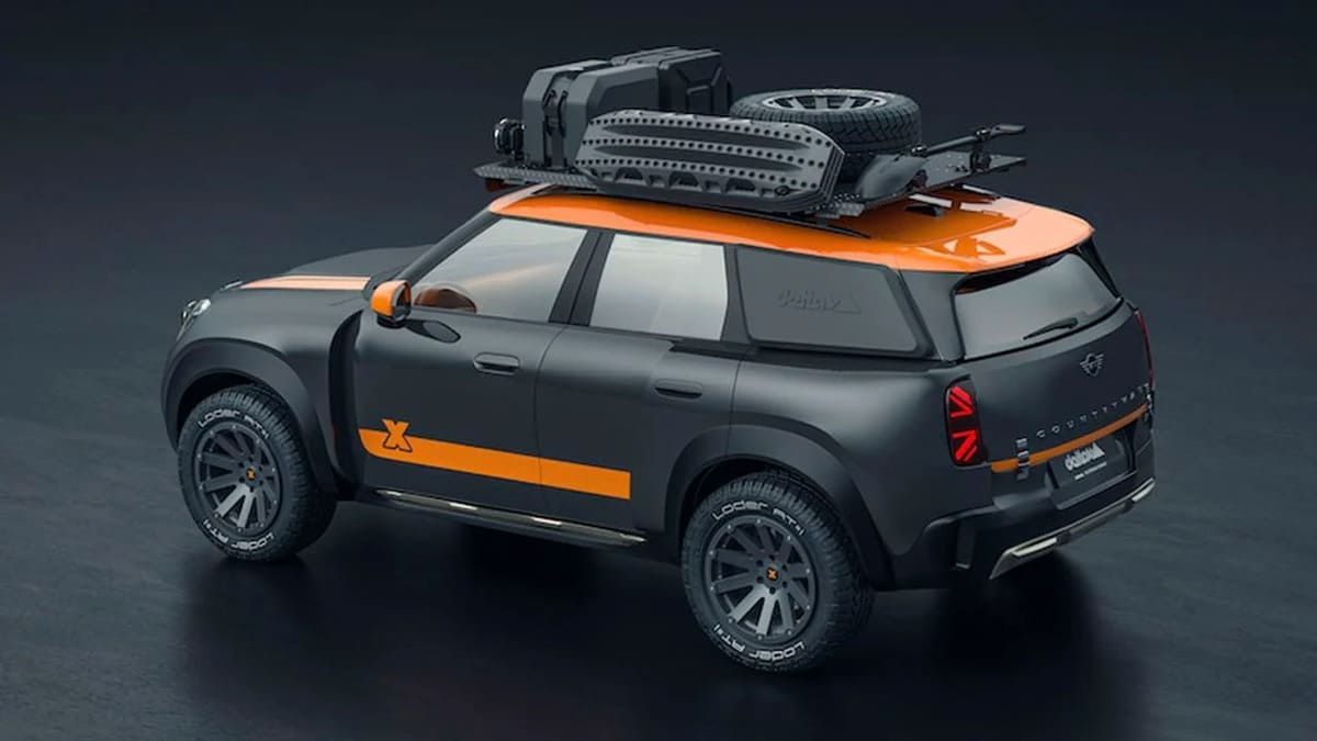 MINI Countryman Delta4x4: el SUV que reta al Range Rover 4 MINI Countryman Delta4x4 lateral