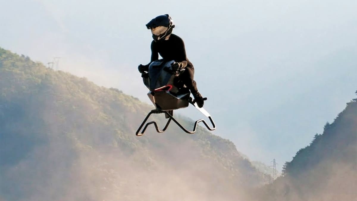 Volonaut Airbike: la moto voladora que redefine el transporte urbano +VIDEO 2 Volonaut Airbike la moto voladora