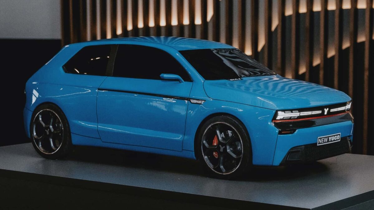 Yugo vuelve con fuerza: el icónico hatchback regresa para 2027 5 Yugo car