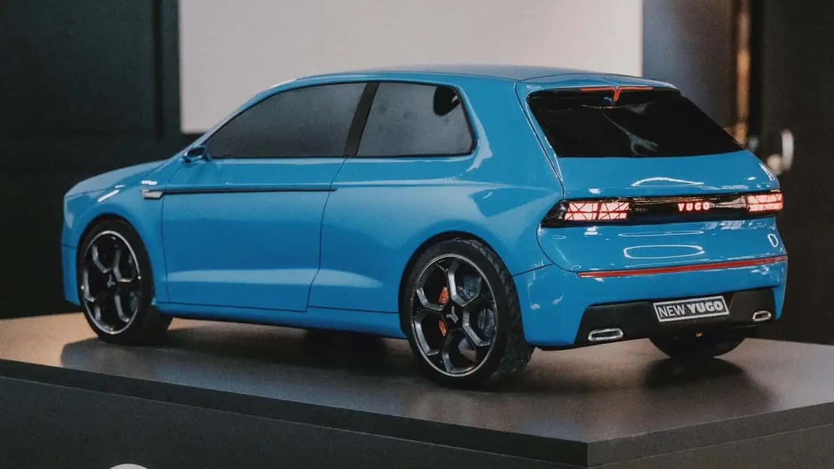 Yugo vuelve con fuerza: el icónico hatchback regresa para 2027 2 Yugo concept car