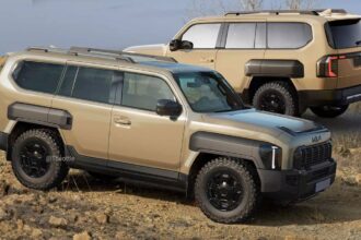 Tasman SUV frente y espalda