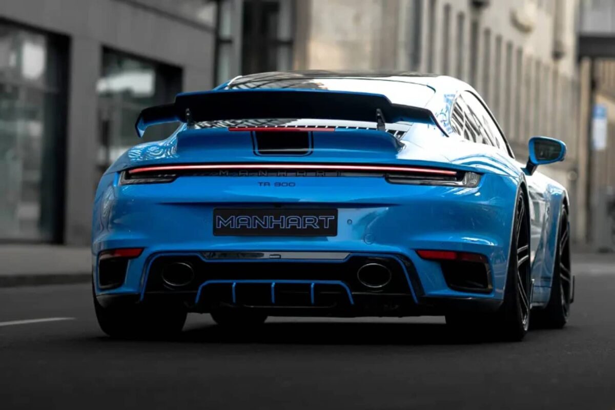 Porsche 911 Turbo S Manhart TR 900 II: El monstruo azul con 922 caballos 2 Manhart Porsche TR 900 II 0002