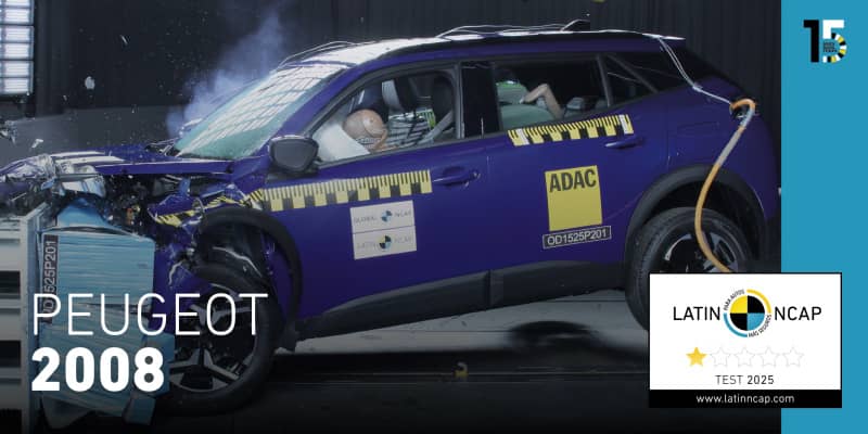 Peugeot 2008 obtuvo 1 estrella en Latin NCAP ¡Increíble en estos Tiempos! +VIDEO 5 Peugeot 2008 1 ESTRELLA EN LATINNCAP 00001