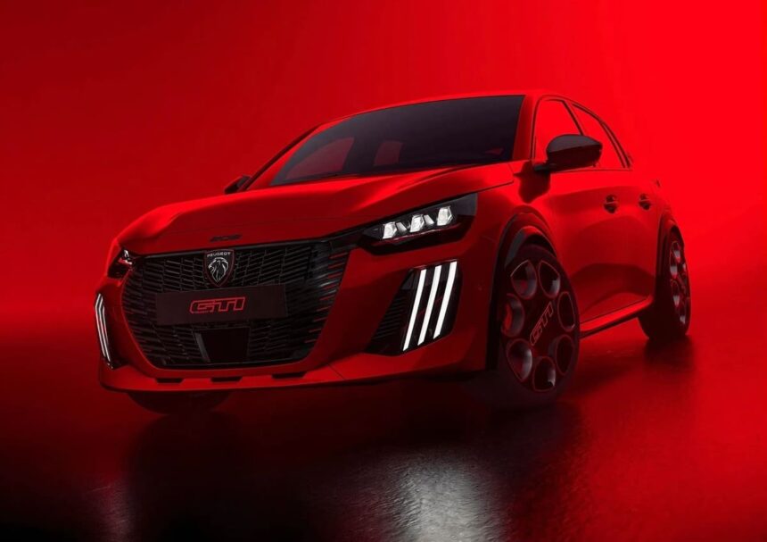 Peugeot e-208 GTi eléctrico frente