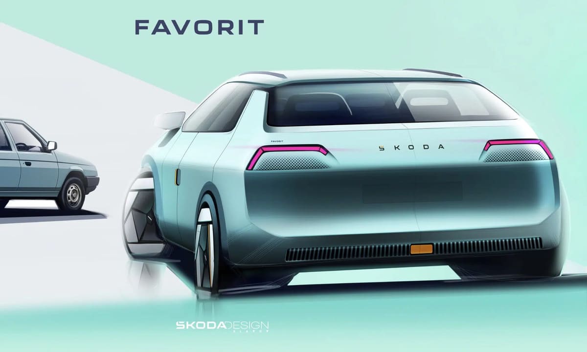 Skoda Favorit: el regreso de un mito checo Ahora Eléctrico 3 Skoda Favorit Eléctrico