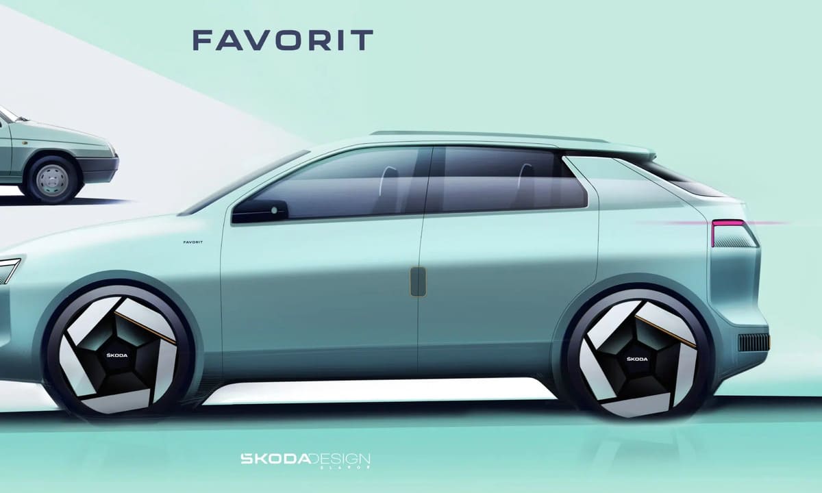 Skoda Favorit: el regreso de un mito checo Ahora Eléctrico 2 Skoda Favorit EV