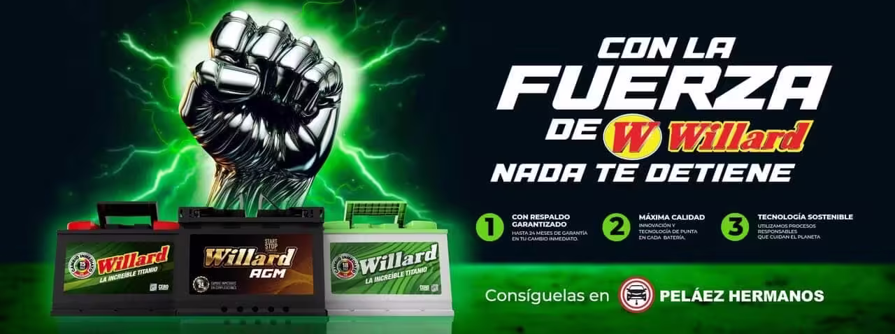 Banner Baterias Willard